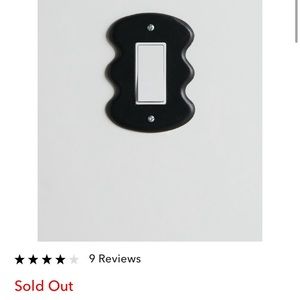 Urban Outfitters Maura Light Switch Cover
